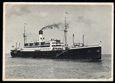 Postcard Paquebot Germany Hamburg-South American Steamship Company