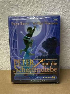 Peter und die Schattendiebe / Dave Barry Ridley Pearson / 5 CDs - NEU & OVP