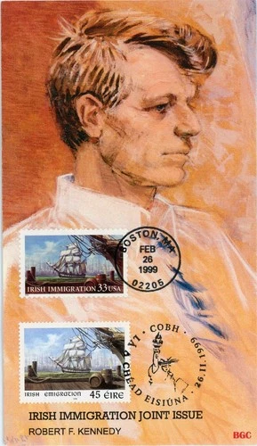 1999 US-Ireland Irish Immigration Joint FDC BGC
