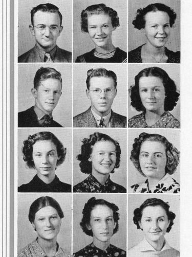1938 Tulsa OK Central High School Yearbook Photos History Albert