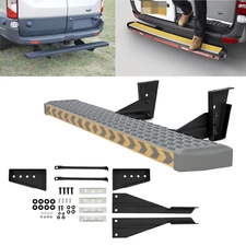 Rear Grip Side Step Mounting Bracket Kit For 2015+ Ford Transit-150 250 350