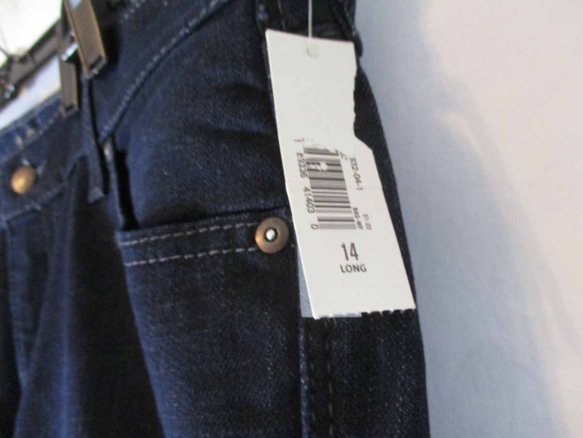 New Old Navy Diva Jeans Low Rise Sz 14 Long Blue Denim Stretch
