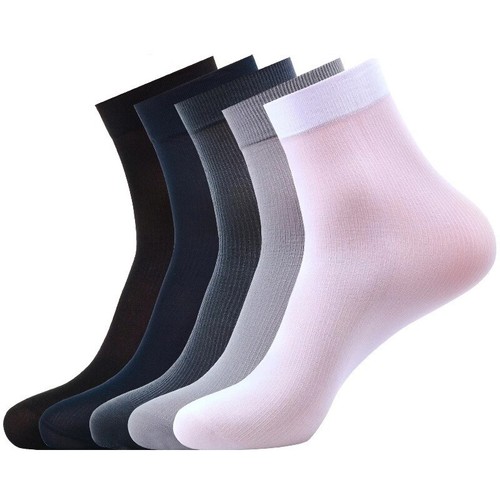 10/5 Paar Herren-Socken Weich Sommer Seide Knöchel Business-Kleid Dünne C8 - Bild 1 von 22