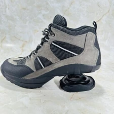Z-Coil High Desert Hiker Hiking Boot Men 9 Gray Black Comfort Spring Pain Relief