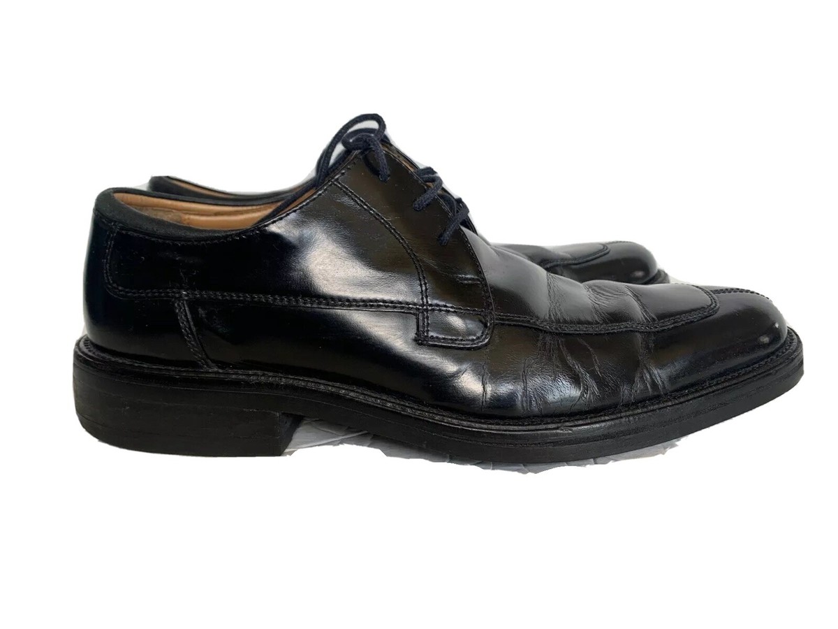 Cole Haan Mens Waterproof Dress Black Oxfords Shoes lace Up 