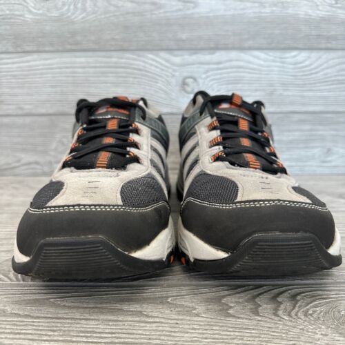 Scarpe da trekking Skechers S Sport Memory Foam da uomo taglia 13 grigio nero F184-6 - Foto 3 di 8