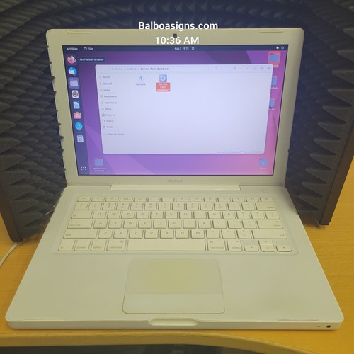 Computadora portátil Apple Macbook 13" | A1181 | 2,0 GHz | 120 GB | 2 GB RAM Ubuntu 22 - Imagen 6 de 9
