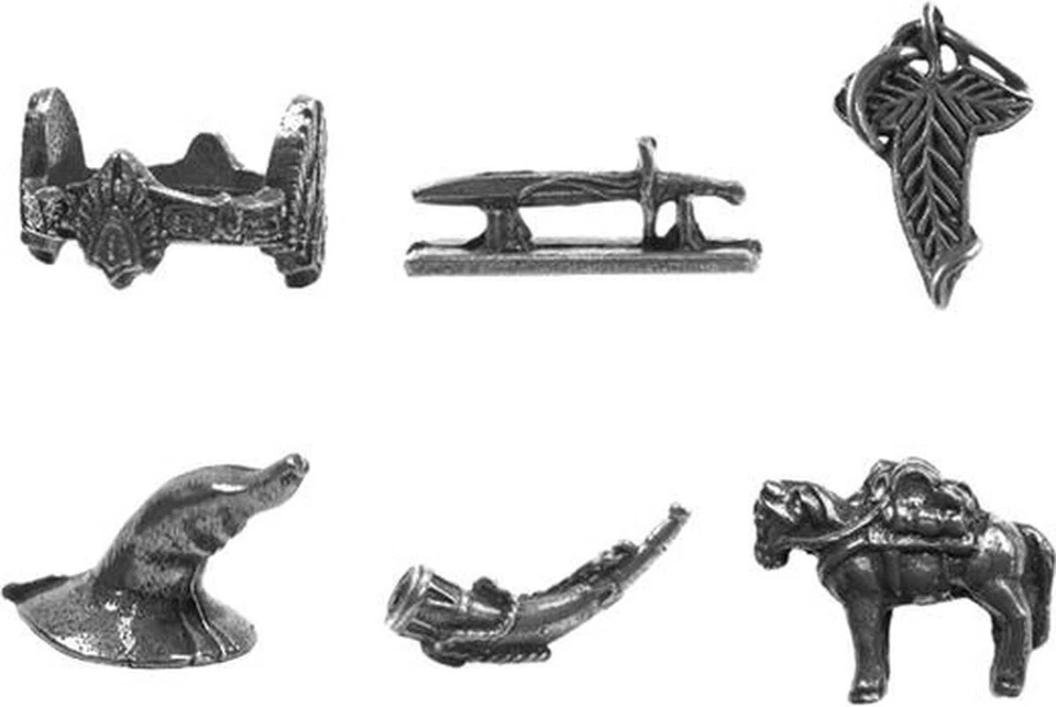 Monopoly The Lord of the Rings Trilogy Edition Family Board Game (BRAND NEW) - Image 4 of 4