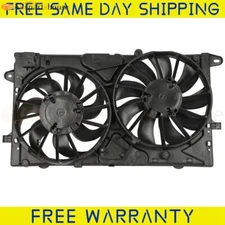 Engine Radiator Cooling Fan For 2014-2017 Chevrolet Impala 2.5L Buick Regal 2.0L