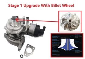 Turbolader NEU Stage 1 Upgraded OPEL COMBO 1.3 CDi  54359700027
