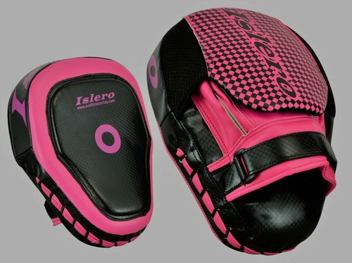 EVO Curved Boxing MMA Focus Pads Muay Thai Martial Arts Training Pad UFC PRO - Picture 35 of 46