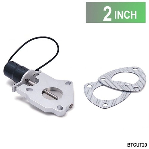 51mm 2" INCH Racing Electric Exhaust Cutout Valves Control Motor Kit Bolt-On AU - Picture 2 of 5