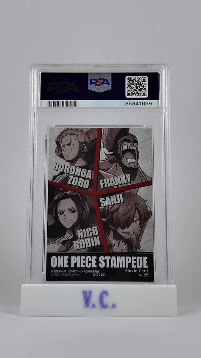 ONE PIECE WAFERS JAPANESE 20TH ANNIVERSARY ONE PIECE STAMPEDE #22