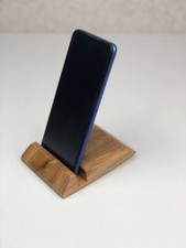 Phone holder, phone stand, wooden phone holder, alder wood iphone stand