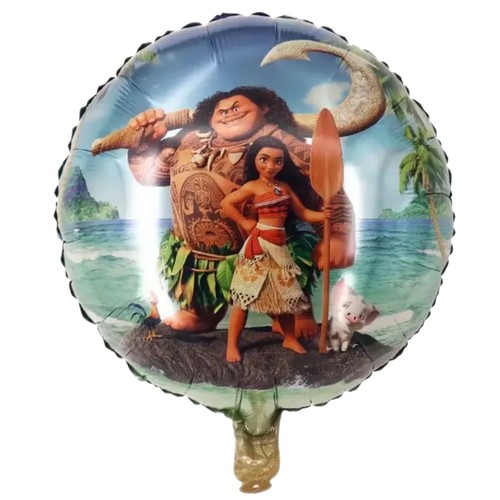 Moana Birthday Party Supplies Foil Balloon Bouquet Decoration, Birthday - Picture 2 of 4