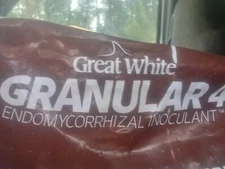 Great white  Pure Mycorrhizal two pounds - Beneficial bacteria innoccet