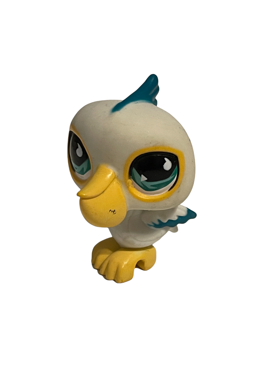 Littlest Pet Shop #517 White Pelican Bird Seaside Celebration
