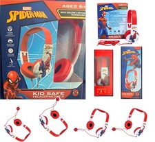 New Marvel Spiderman Kids Headphones-AGES 6 