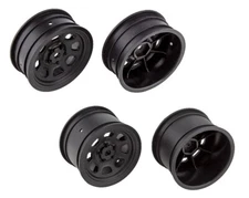 Team Associated SR10 & SR10M Set of 4 Wheels Front and Rear 71096 & 71097