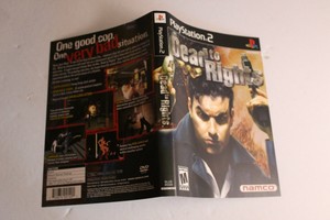 Dead To Rights Ps2 Replacement Cover Art Insert Only Original Ebay