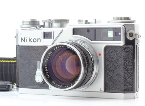 [ Exc+5 ]  Nikon SP 35mm Rangefinder Film Camera w/ Nikkor S 50mm f/ 1.4 JAPAN