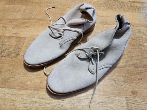 rag n bone Hombre 11 Nubuck Gamuza Cuero Botines Color Claro NUEVO Chukka - Imagen 2 de 14