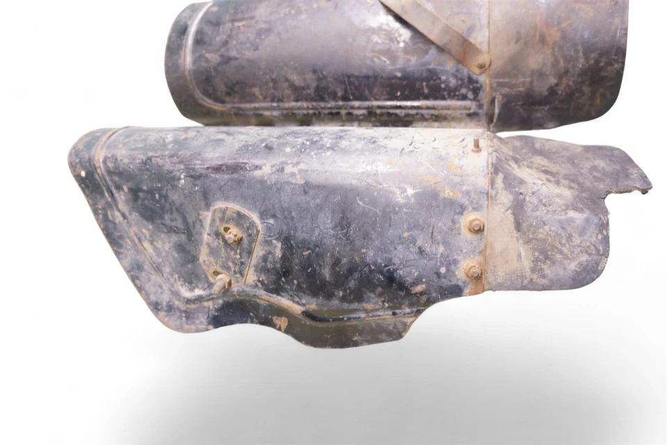 Harley WL WLA WLC WLD Flathead Original Leg Shields *2863 - Image 2 of 4