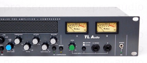 TL Audio C1 Classics Dual Valve Compressor Tube Preamp + Guter Zustand+ Garantie - Bild 4 von 10