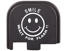 for Glock 43, 43X, 48 Slide Cover Rear Plate Anodized Aluminum, USA Made