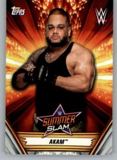 2019 Topps WWE SummerSlam Wrestling Base Singles (Pick Your Cards)