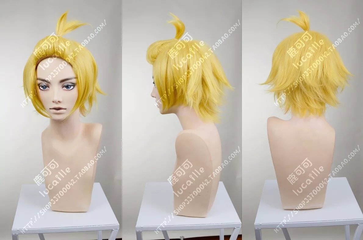 Anime Fire Force Arthur Boyle Short Blond Cosplay Wigs for Sale – Cosplay  Clans