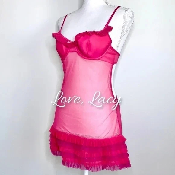 UNDERCOVER Slip Victoria's Secret Sexy Little Things in tulle