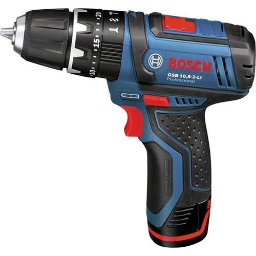 BOSCH TRAPANO A PERCUSSIONE 12VOLT 2 BATTERIE - Foto 3 di 3