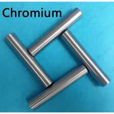1pcs 99.9% High Purity Chromium Cr Rod Metal Solid Round Rod