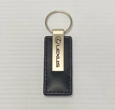 LEXUS BLACK LEATHER KEY CHAIN
