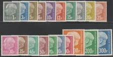 EDSROOM-O20104 Saar 289-308 MNH 1957 Complete CV$48.25