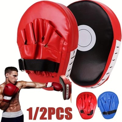 Martial Arts Training Equipment Boxing Sack Bag Punching Pads Gauntlet Fitness