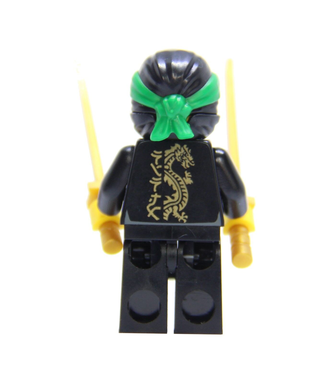 LEGO® Ninjago Minifigure Lloyd Black Wu-Cru Outfit Gold Sword Helmet From  30532 | eBay