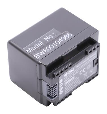 Akku für Canon Legria HF R77 HF R606 HF R66 HF R67 HF R706 HF R68 HF R76 2400mAh