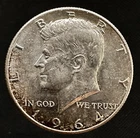 1964 P KENNEDY HALF DOLLAR 90% SILVER