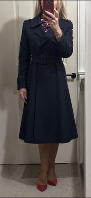 Cabin Crew Vintage Wollmantel von Roland Klein Größe 10 gebraucht