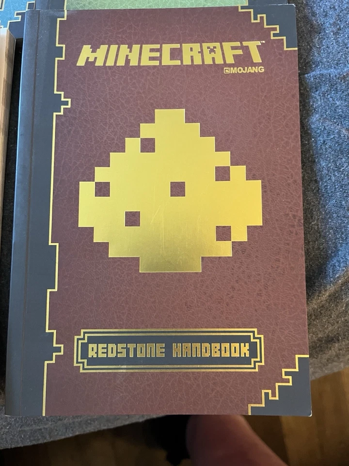 Lot of 4 Updated Minecraft Handbooks Construction, Redstone, Essential, Combat - Image 4 of 4