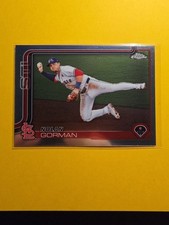 2025 Topps Chrome - Nolan Gorman #80