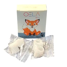 OELA Kids and Small Adult Soft Toe Separator 4-Pack NEW