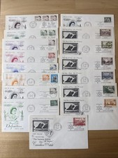 Canada Centennial FDC Set 1c to $1.00 - 1967 - 1971 Definities First Day Covers