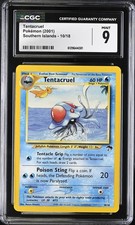 CGC 9 MINT Tentacruel 10/18 Southern Islands Promo Vintage WOTC 2001 Pokémon on eBay