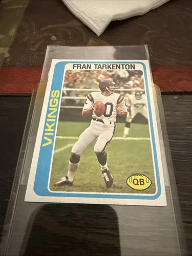 1978 Topps #100 Fran Tarkenton Vikings