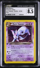 CGC 8.5 NM/MINT+ Dark Espeon 4/105 Neo Destiny 1st Edition Holo Pokemon Card on eBay