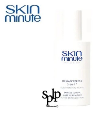 Skin minute Demaq' xpress 3 in 1 aktive Hautlösung 250ml Reinigt strafft