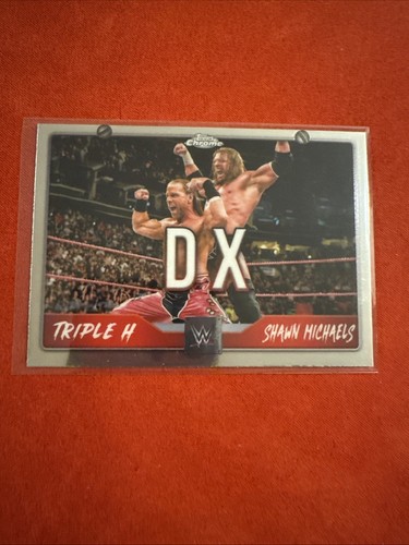 Triple H / Shawn Michaels #TAG-DGX 2025 Topps Chrome WWE Tag Team card